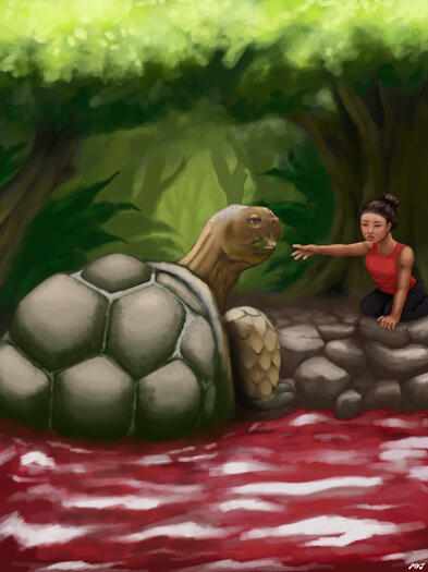 Compassion (The Tortoise in the River of Blood)