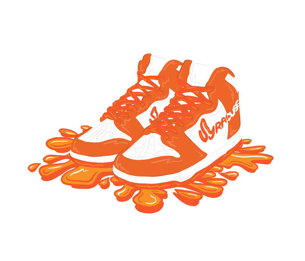 ‘Syracuse’ Jordan Sticker Design