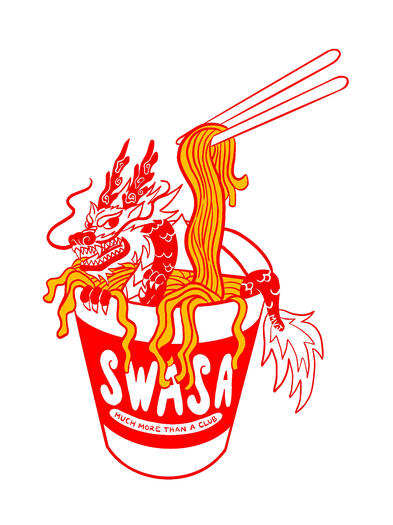 Southwest High School Asian Student Association Logo & Sweatshirt Design